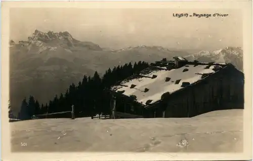 Leysin - Paysage d hiver -412262