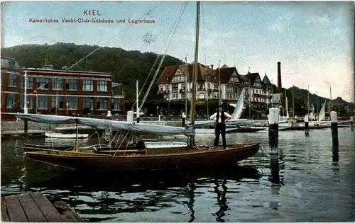 Kiel - Kaiserliches Yacht Club Gebäude -38538