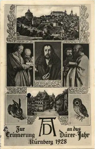 Nürnberg - Zur Erinnerung an das Dürer Jahr 1928 -38338