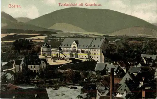 Goslar - Totalansicht mit Kaiserhaus -37780