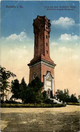 Rochlitz in Sachsen - Turm auf dem Rochlitzer Berge -37165