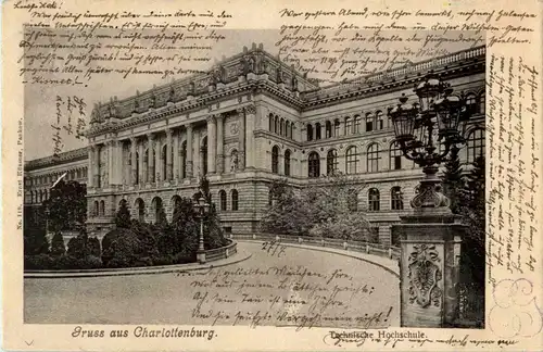 Gruss aus Charlottenburg - Technische Hochschule -38216