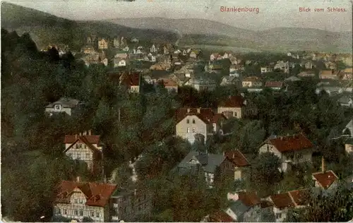 Blankenburg - Blick vom Schloss -37220