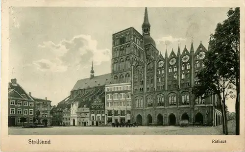 Stralsund - Rathaus -38488