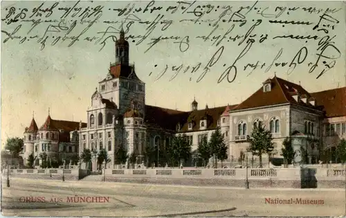 Gruss aus München - National Museum -37976