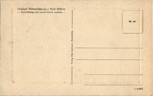 Konstanz - Konziliumsgebäude - Künstler Rudi Müllers -38116