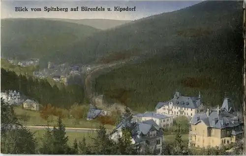 Blick vom Spitzberg auf Bärenfels und Kipsdorf -37282