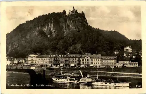 Bodenbach Elbe - Schäferwand - Podmokly -38032