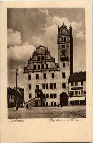 Oschatz - Rathaus am Turm -38234