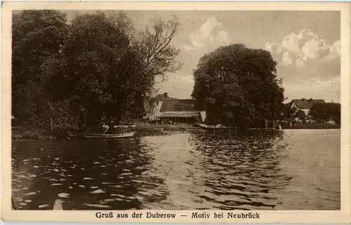 Gruss aus der Duberow - Motiv bei Neubrück -38134