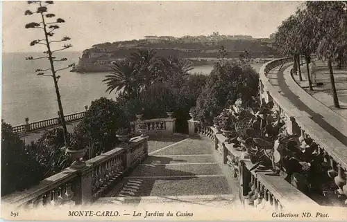 Monte-Carlo - Les Jardins du Casino -39178