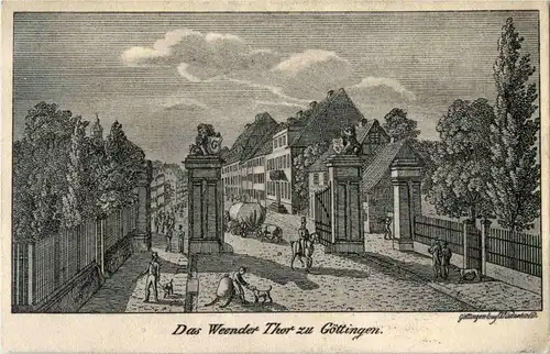 Das Weender Thor zu Göttingen -37830