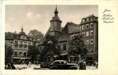 Jena - Rathaus Markt -38352