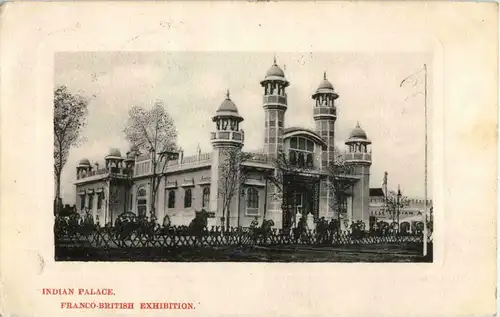 London - Franco-Britisch Exhibition - Indian Palace -38840