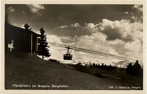 Bregenz - Pfänderbahn - Bergstation -38890