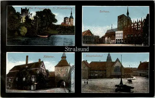 Stralsund - Mehrbildkarte -38494
