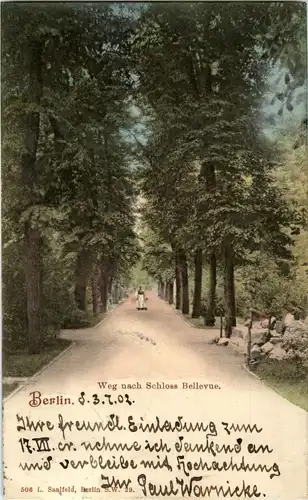 Berlin - Weg nach Schloss Bellevue -38564