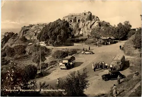 Burgruine Regenstein bei Blankenburg/Harz -38574