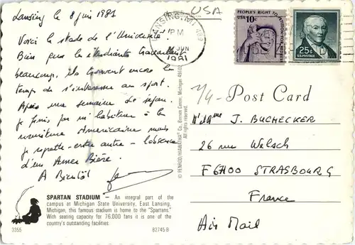 Spartan Stadium - Michigan State University - American Football -39306