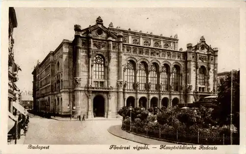 Budapest - Hauptstädtische Redoute -38856