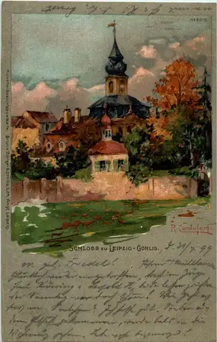 Schloss zu Leipzig-Gohlis - Künstler R. Carloforfi -38178