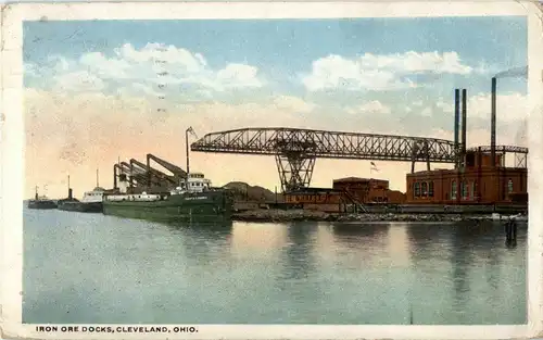 Cleveland - Iron ore docks -39270