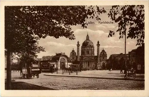 Wien - Karlskirche -38966