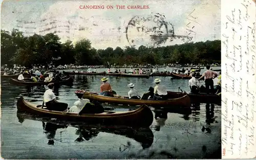 Canoeing on the Charles - Boston -39252