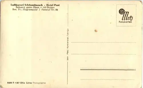 Schönmünzach - Hotel Post -39492