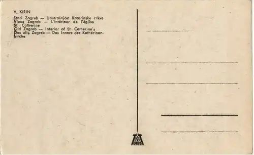 Stari Zagreb - Künstler V. Kirin -50162