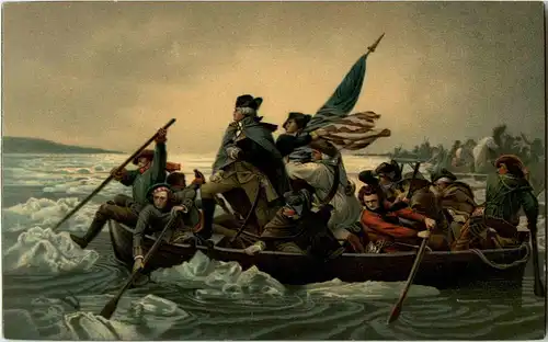 Washington Übergang über den Delaware -39264