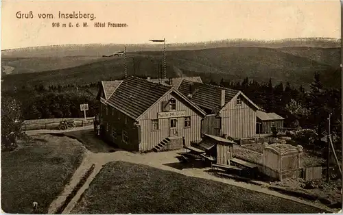 Gruss vom Inselsberg - Hotel Preussen -39920