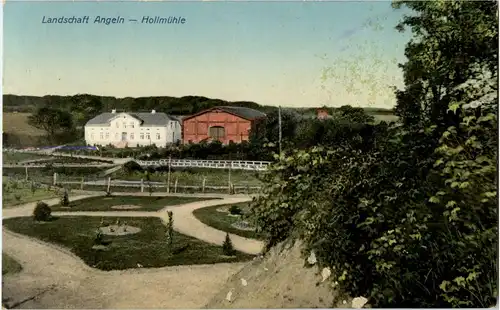 Landschaft Angeln - Hollmühle -39516