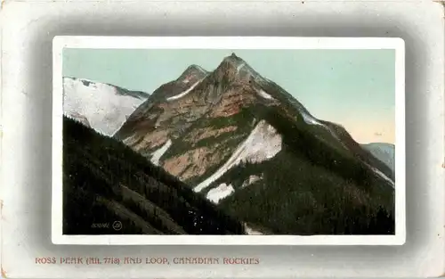 Ross Peak and Loop - Canadian Rockies -39300