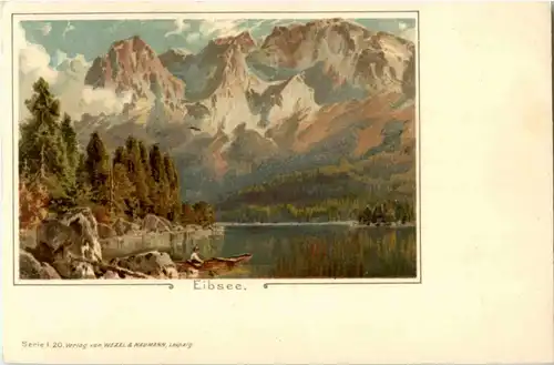 Eibsee - Litho -39590