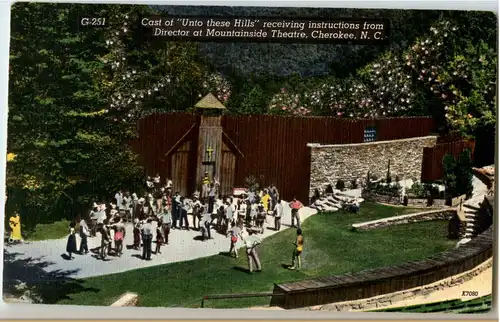 Cherokee - Cast at Unto these hills -50404