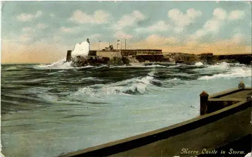 Morro Castle in Storm -50218