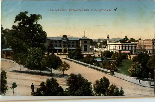 Mexico - Estacion del F.C. Nacional -50384