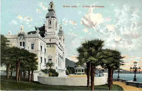 Monte Carlo - Theatre et terasses -50414