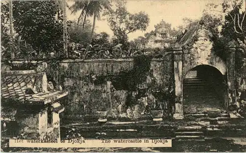 Indonesia The watercastle in Djokja -50496