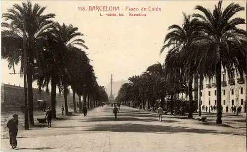 Barcelona - Paseo de Colon -50892
