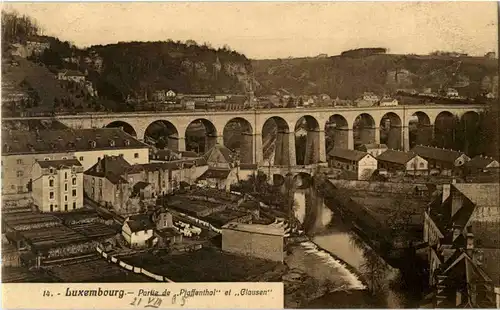 Luxembourg - Partie de Pfaffenthal -50298