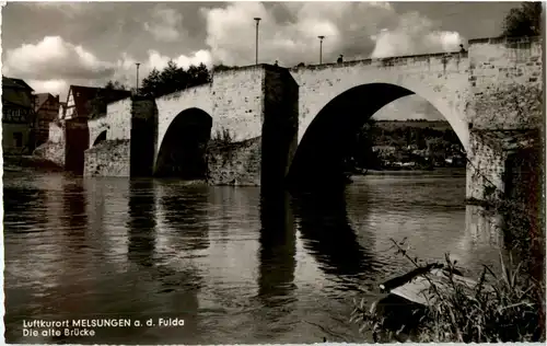 Melsungen - Die alte Brücke -40196