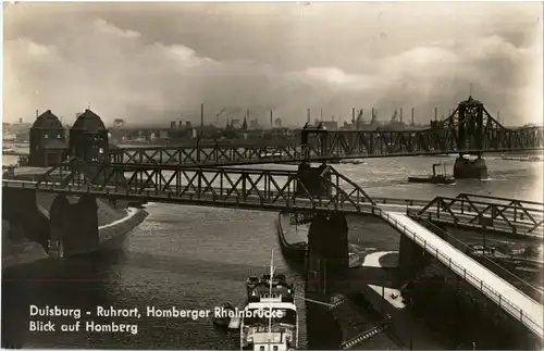 Duisburg - Ruhrort - Homberger Rheinbrücke -39828