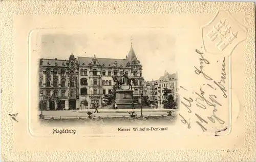 Magdeburg - Kaiser Wilhelm Denkmal -39924