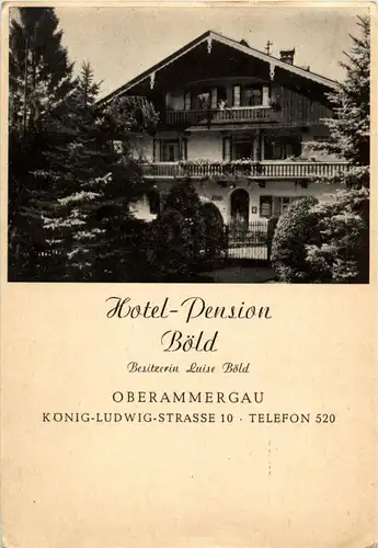 Oberammergau - Hotel Böld -41034