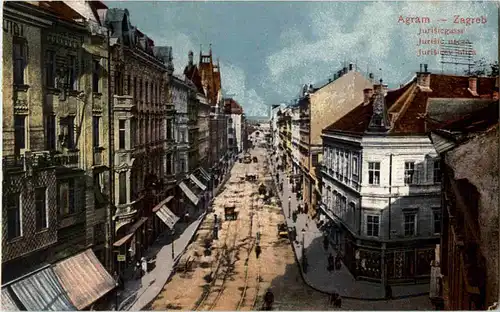Agram - Zagreb - Jurisicgasse -50180