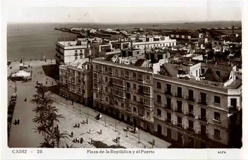 Cadiz - Plaza de la Republica -50868