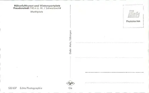 Freudenstadt - Marktplatz -40246