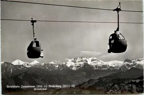 Zweisimmen - Gondelbahn -412368